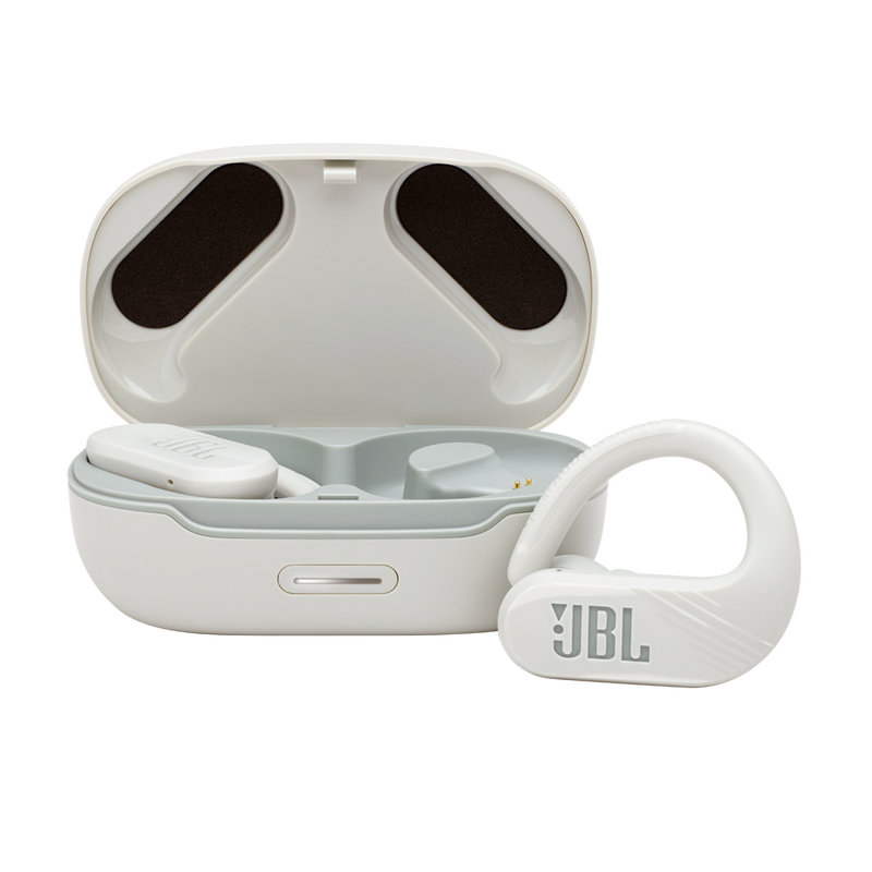 JBL Endurance Peak II - White - Waterproof true wireless sport earbuds - Hero image number null